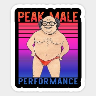 Peak Male Performance Sticker